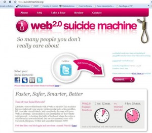 Web 2.0 Suicide Machine