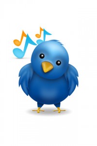 share music on Twitter