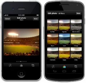 Twitter photo filters
