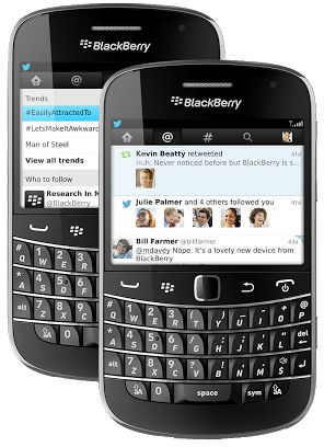 twitter update app for blackberry