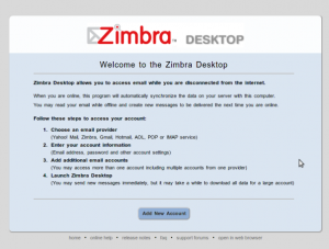 Zimbra Desktop